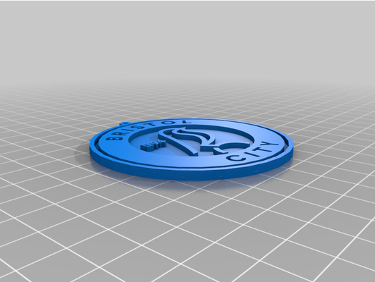 bristol ville badge by bimtrayshaw 3d print model - Mito3D