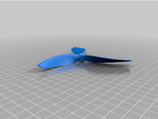 my customized parametric propeller v3 + v4 auto generate naca airfoil by pauliii1 3d print model - Mito3D