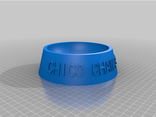 chicochawachow cuenco by vago sofisticado personalizado 3d print model - Mito3D
