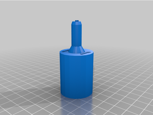 reel mower back lap sharpening adaptor great states by khellewell 3d print model - Mito3D