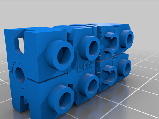 iyonix şekil tuğla by joshuajacobson95 bina bloklar hasbro mini figür tenaki tenkai şövalyeler oyuncak dönüştürme wip 3d print model - Mito3D