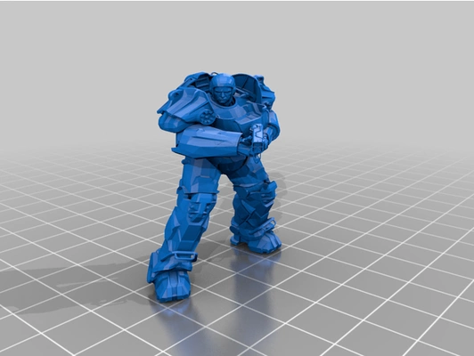 paladin danse by blueknight1983 kardeşlik of çelik araları açılmak 4 fww 3d print model - Mito3D