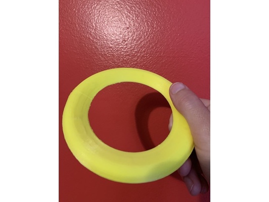 ultraligero bolsillo frisbee by thumper06 excursionismo mini 3d print model - Mito3D