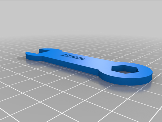 my özelleştirilmiş parametrik i̇ngiliz anahtarı cıvata şekil boyut by ldl51 3d print model - Mito3D
