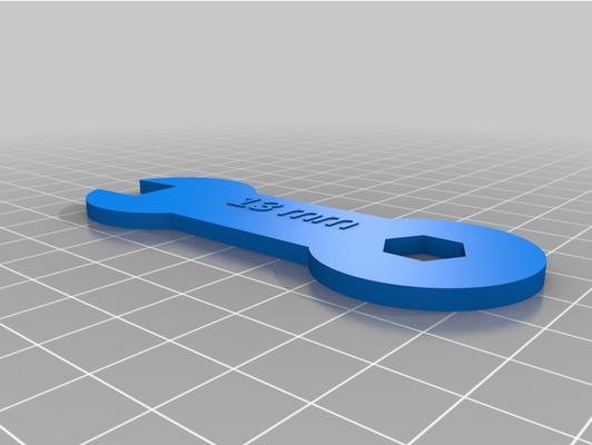 my özelleştirilmiş parametrik i̇ngiliz anahtarı cıvata şekil boyut by ldl51 3d print model - Mito3D