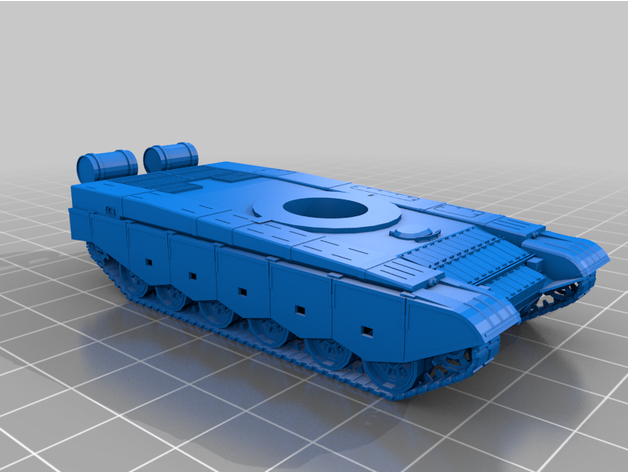 ztz-99a by thudone 3D print model - Mito3D