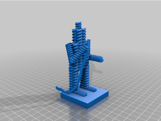 fusilli alemán by theanatomy3 elaine jorge constancia seinfeld kramer 3d print model - Mito3D