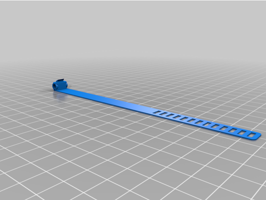 my personnalisé clip câble attacher tpu by arsinok 3d print model - Mito3D