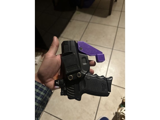 sccy dvg-1 tactical scorpion gear holster claw by google bhrome 3d print model - Mito3D