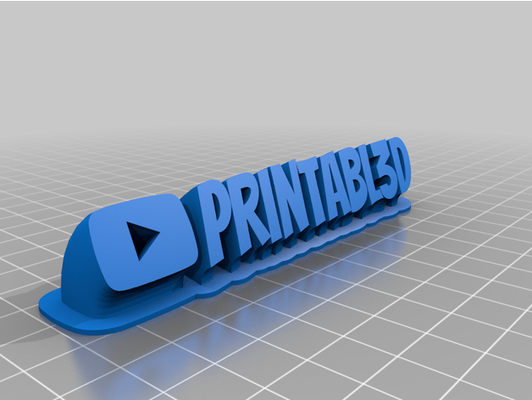 printabl3dutube by temerario desesperado personalizado 3d print model - Mito3D