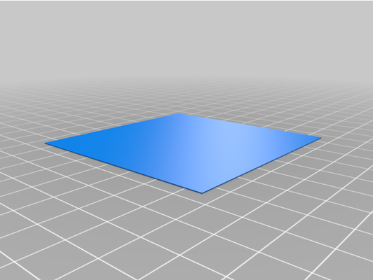 first layer square test - infill by aerey calibration calibrationtest firstlayer firstlayercalibration 3d print model - Mito3D