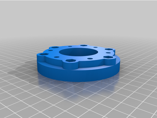 moza-wheel adapter 70 to 60 mm by dr feelgood 3d print model - Mito3D