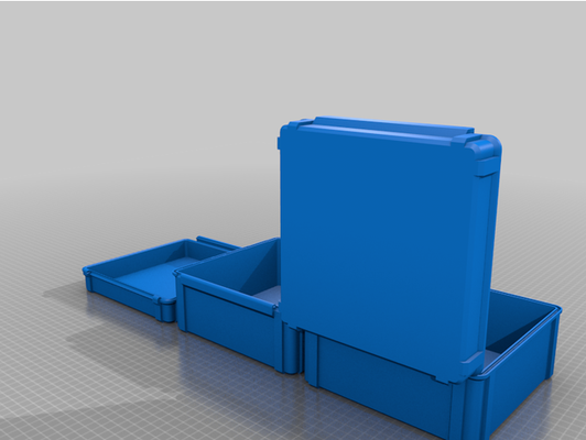 my personalizado parametrizável áspero caixa v2 openscad by costas 3d print model - Mito3D