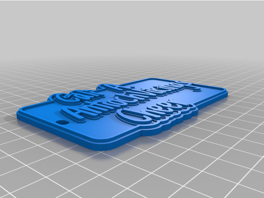 cali by arank152128 personalizado 3d print model - Mito3D