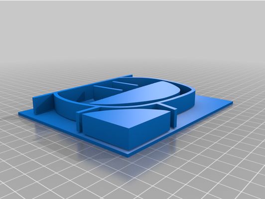 bob logo 3d piattaforma by bobthecowinc 3d print model - Mito3D