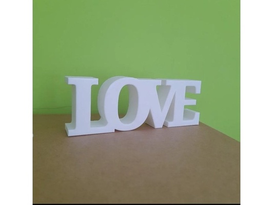 sinal amor by renatocrespo99 decoração casa amar namorados 3d print model - Mito3D