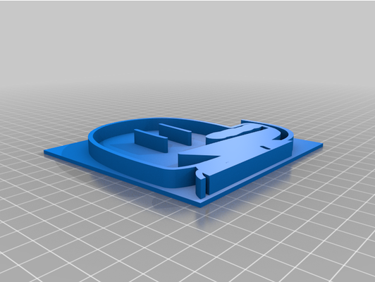 formaggio logo 3d piattaforma by bobthecowinc 3d print model - Mito3D