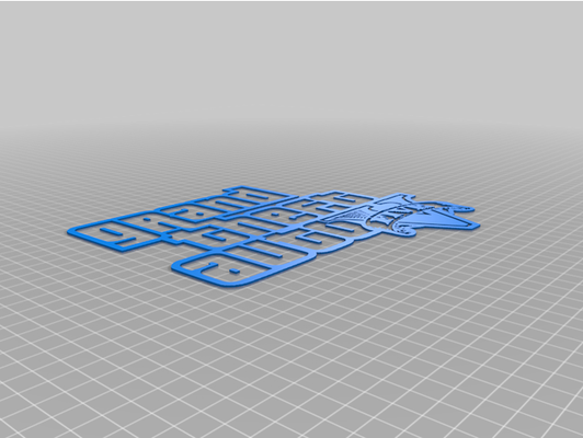 logo gta v by 3dkraft 3d print model - Mito3D