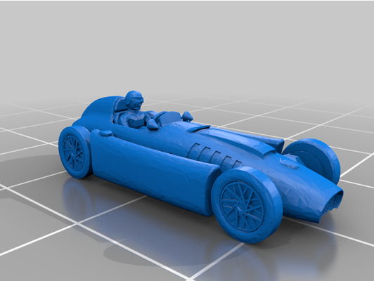 lancia d50 by trevinogonzalvo 3d print model - Mito3D