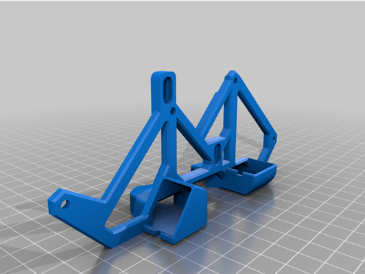 artillery x1 genius - dual fan duct model 5015 24v 12v by iulianlungu ngss ccss 3d print model - Mito3D