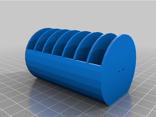 my customized parametric pill container divider by ryan erickson 3d print model - Mito3D