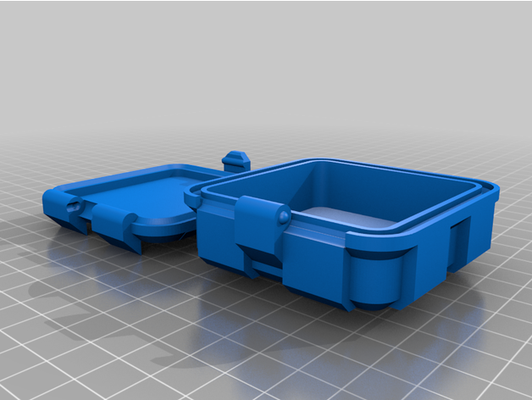 my personalizado parametrizável áspero caixa v2 openscad by curto 3d print model - Mito3D