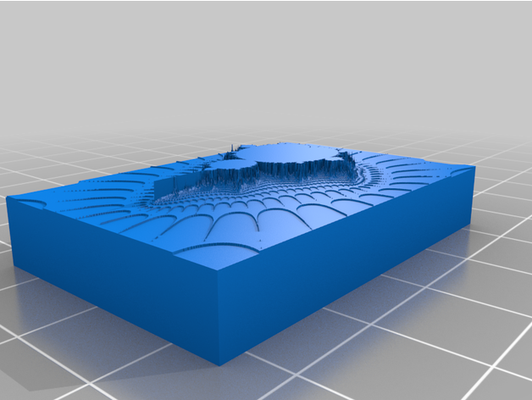 mandelbrot by 3dprintmakes personnalisé 3d print model - Mito3D