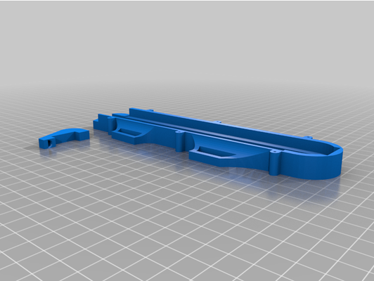 remixed case gear hidden blade by le esoj 3d print model - Mito3D
