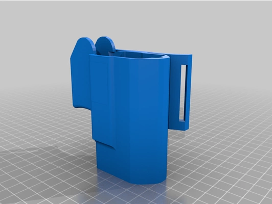 consegnato alto cavalcata glock fondina by darthvadersahoe 3d print model - Mito3D