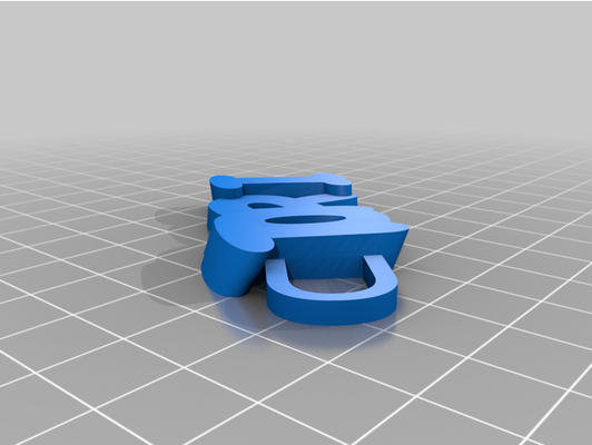 tori keyring by mfiumano customized 3d print model - Mito3D