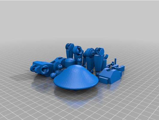 modified pit droid by pistonmaker 3d print model - Mito3D