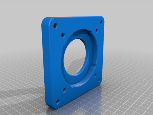 rotating monitor stand by evilgremlin rotation vesa 3d print model - Mito3D