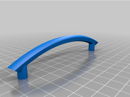 fendt caravan cupboard handle by tonpi 3d print model - Mito3D