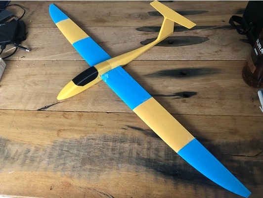 nexus 900 rc segelflugzeug by aufwachen 3d print model - Mito3D