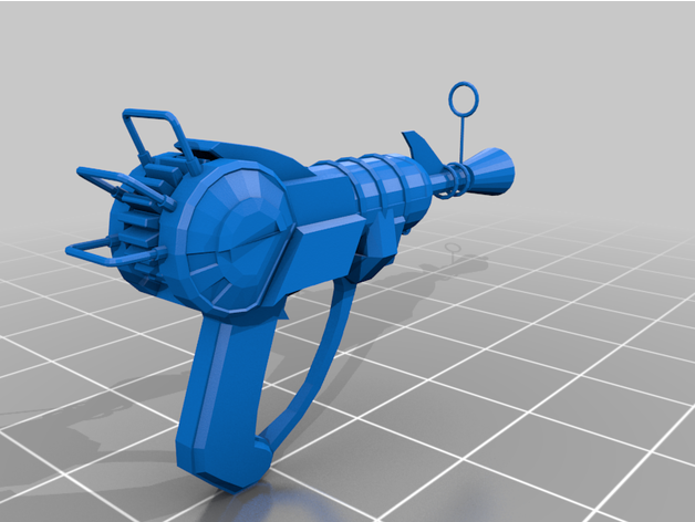 raygun mk1 by asdnjoshua blackops ligar of dever zumbis 3D print model - Mito3D