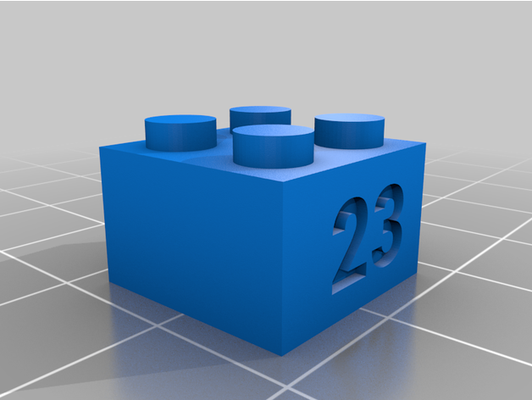 lego 24 by jonaugie personalizado 3d print model - Mito3D