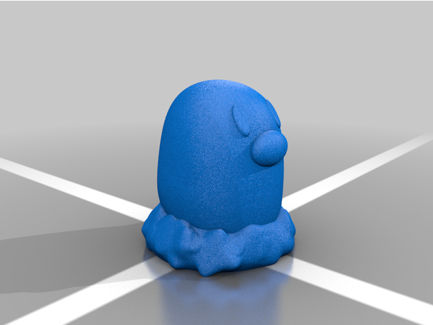 diglett pokemon by kenna0312 carina divertimento game boy nintendo interruttore giocattolo video giochi 3D print model - Mito3D