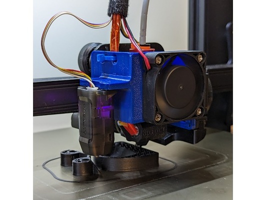 hafif e3v2neo hayran kanal örümcek 3 hotend by bottephoque creality ender3v2 ender v2 neo 3d print model - Mito3D