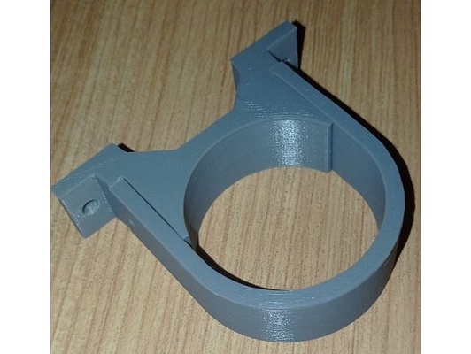 pipe bracket d 50 mm by shariko 3d print model - Mito3D