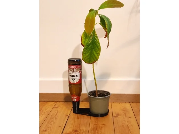 watering plant beer bottle by scfe 3D print model - Mito3D