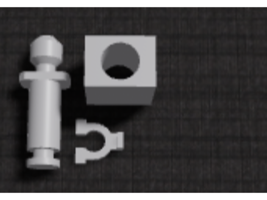 pin clip by teriblegamer 3d print model - Mito3D