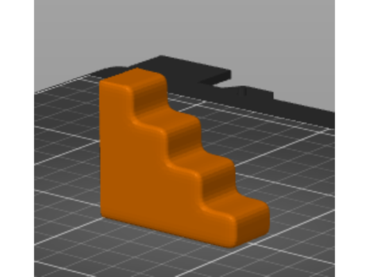 jogos guerra colina escada suporte by charlesfeduke kow 3d print model - Mito3D