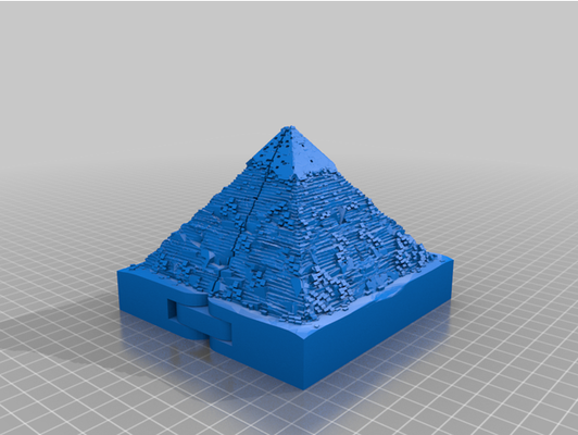 cheops piramide by florian22276569 3d print model - Mito3D