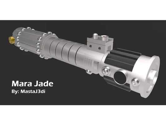 mara jade sable luz by mastaj3di cosplay apuntalar estrella guerras leyendas 3d print model - Mito3D