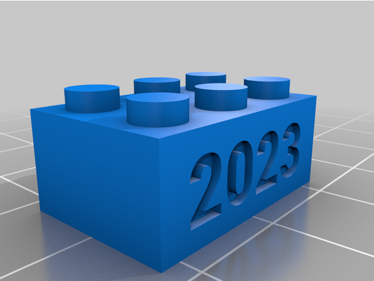 lego 2023 by jonaugie personalizado 3d print model - Mito3D