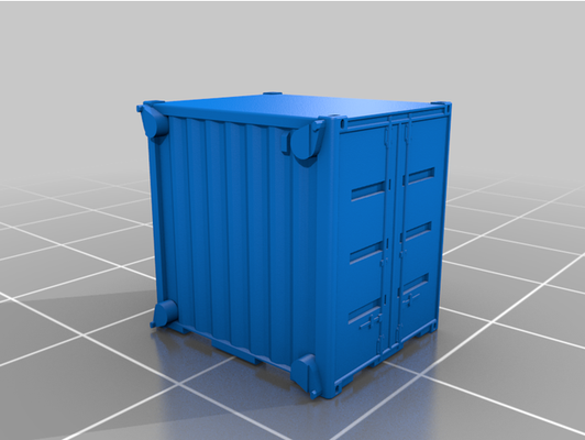 1 160 n ölçek simge konteynerler by samusi01 3d print model - Mito3D