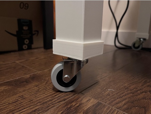 ikea eksiklik bacak to rill tekerlek adaptör no vidalar or yapıştırıcılar gerekli by hollandalı hile 3d print model - Mito3D