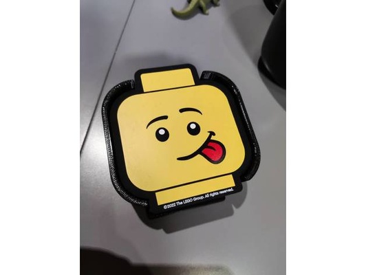 titulaire soutien lego boisson verre podk adki by propriétaire bloc coaster compatible 3d print model - Mito3D
