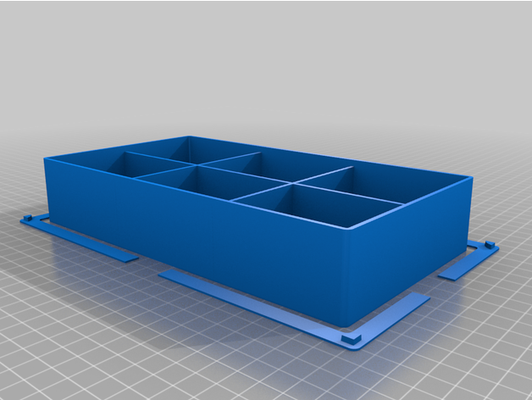my customized stanley organizer nestable bins by mhoff6 3d print model - Mito3D