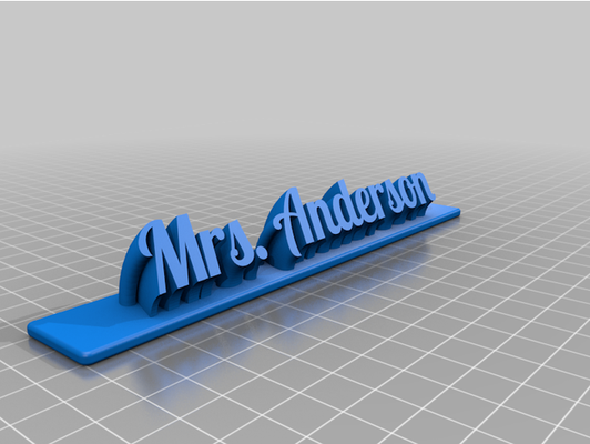 frau anderson by 152drd angepasst 3d print model - Mito3D